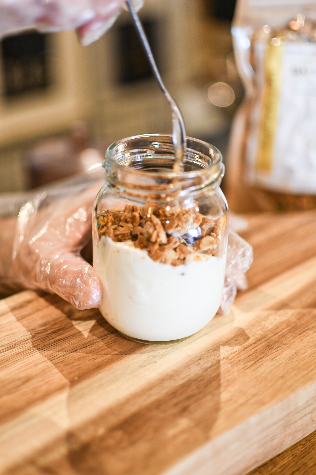 噛みごたえのあるグラノーラバーのレシピ